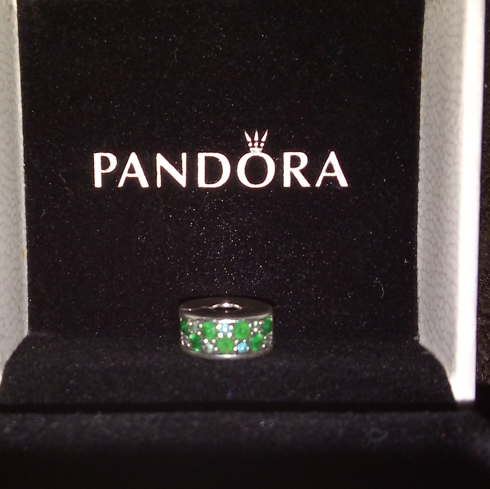Authentic Pandora Mosaic Shining Elegance Clip